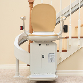 acorn curved 180 stairchair liftchair Scott stair lift chair