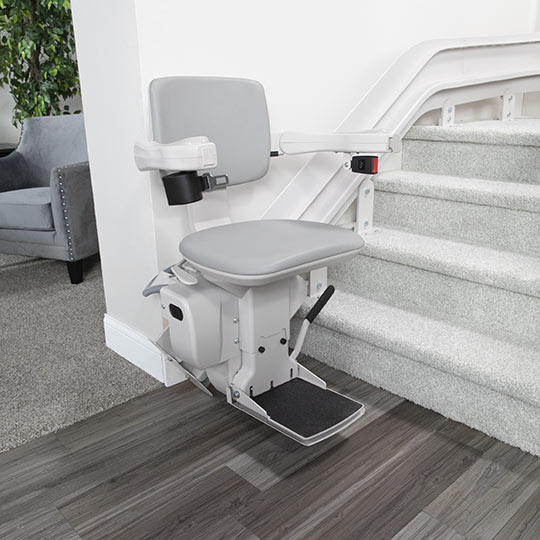 Bruno San Francisco Stair Lift Chair price on the curved indoor and outdoor chairlifts